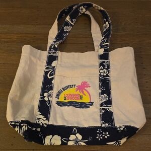 Jimmy Buffett "Lounging At The Lagoon" Canvas Tote 2012